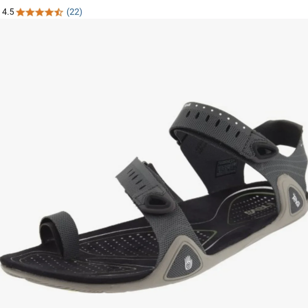 Teva Men's Zilch‎ Sandal, Size 12, Camping, Hiking, Water Sports